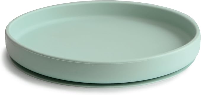 mushie Classic Silicone Suction Plate | BPA-Free Non-Slip Design - Image 2
