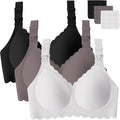Gailife 3 Pack Nursing Bras for Breastfeeding Seamless Wireless Maternity Bras by Gailife