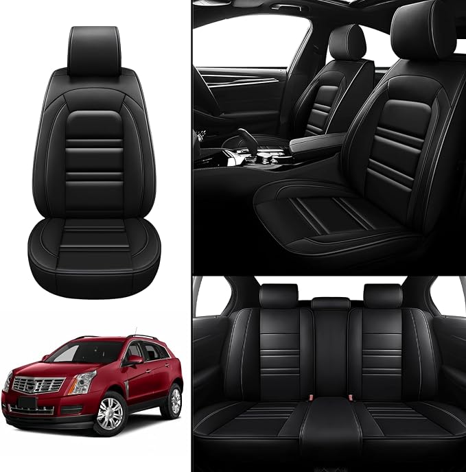 Seat Covers for Cadillac SRX 2004-2016 | 5-Seats Leather Seat Covers - Image 2