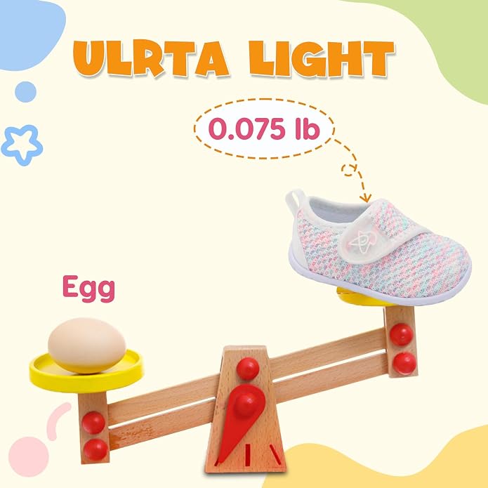 LeIsfIt Baby Shoes Boys Girls First Walking Shoes Non-Slip Infant Sneakers - Image 3