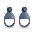 mushie Silicone Baby Fresh Fruit & Food Feeder Pacifier | 6 Months+ by mushie