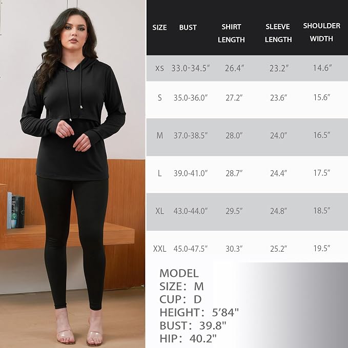 GINKANA Women's Nursing Hoodie Sweatshirt Long Sleeves Breastfeeding Maternity - Image 7