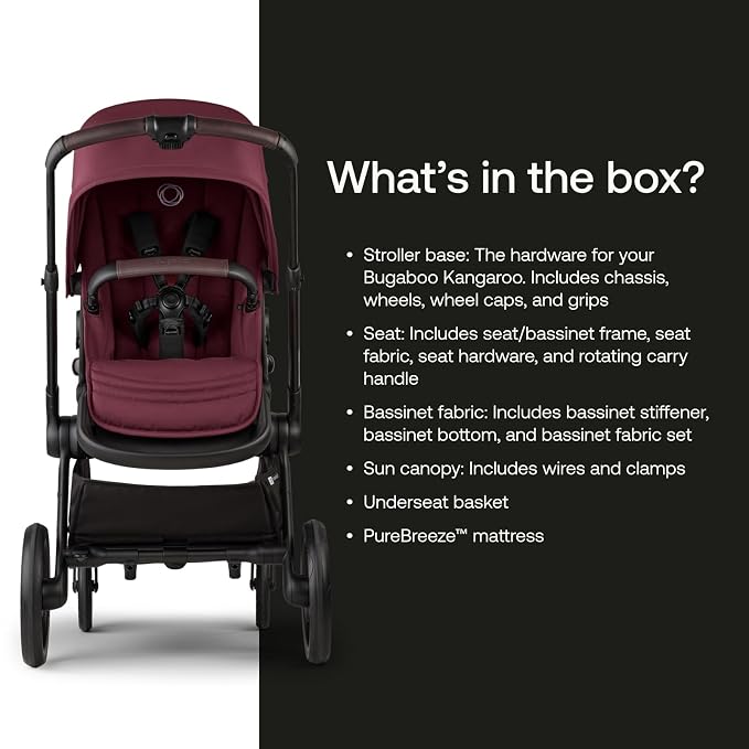 Bugaboo Kangaroo All-Terrain Single-to-Double Tandem Stroller - Image 6