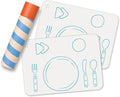 APLAINR Montessori Placemat for Kids, Silicone Mats for Toddlers, Table Setting by APLAINR