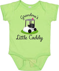 inktastic Grandma's Little Caddy Golf Baby Bodysuit by Inktastic
