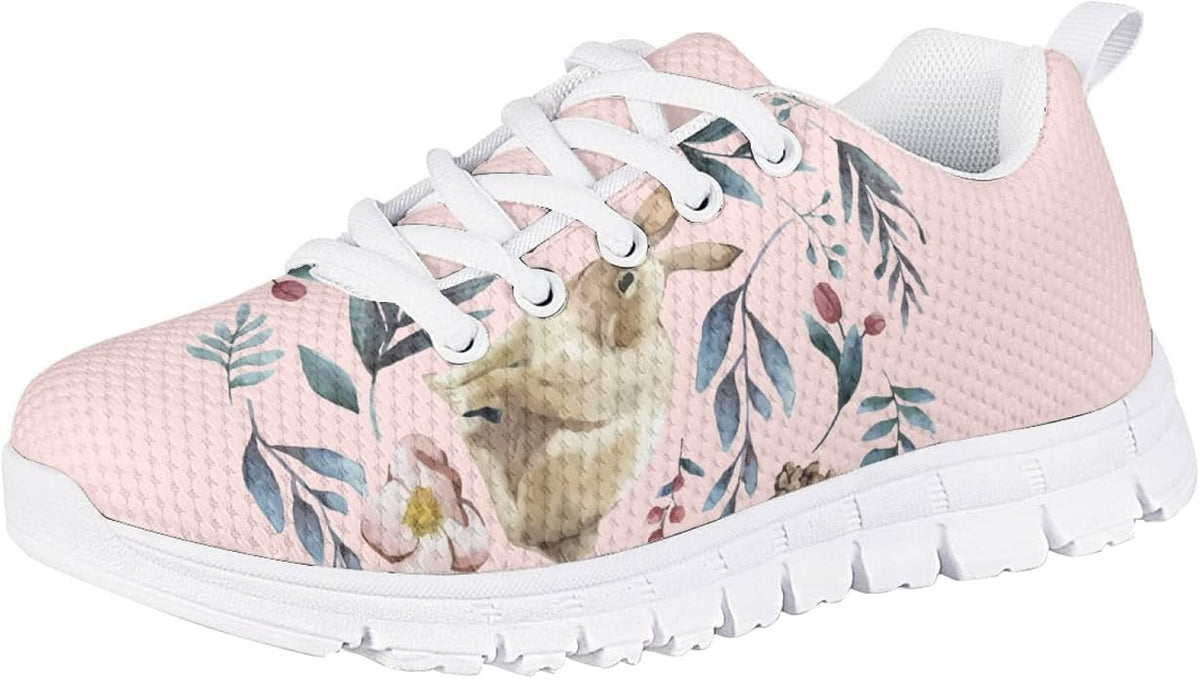 MARSVOVO First Shoes for Walking Boy Girl Athletic Lightweight Flexible Lace-up - Image 3