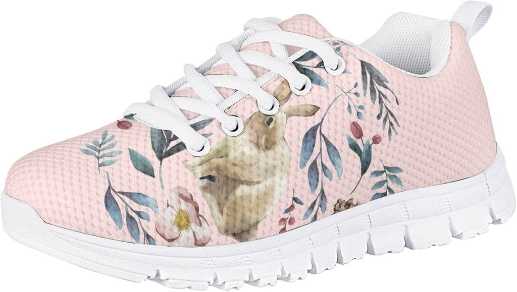 MARSVOVO First Shoes for Walking Boy Girl Athletic Lightweight Flexible Lace-up - Image 3