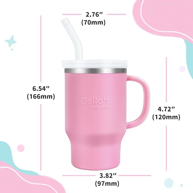 Bella's Friends Handy Mini Tumbler – Adorable 9 oz Sippy Cup - Image 3