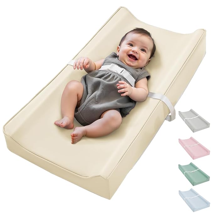 Vegan Leather Waterproof Baby Changing Pad by Unknown