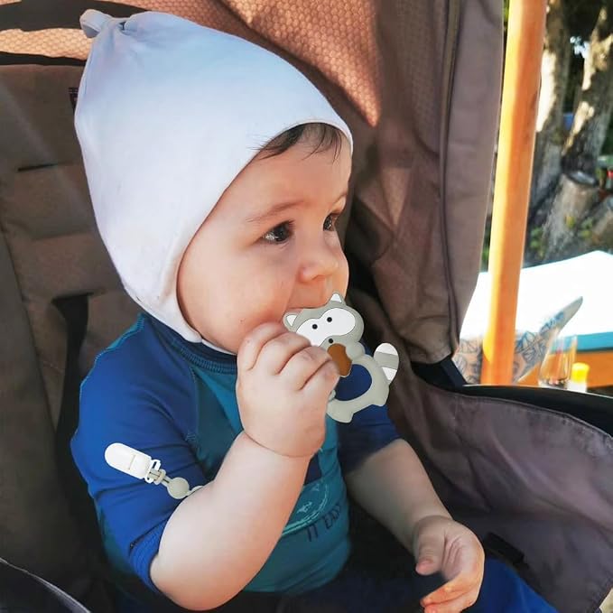 Baby Teething Toys, Food Grade Silicone Teether - Image 5