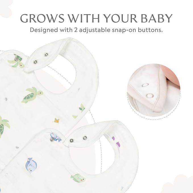Bamboo Little Baby Bibs - Image 5