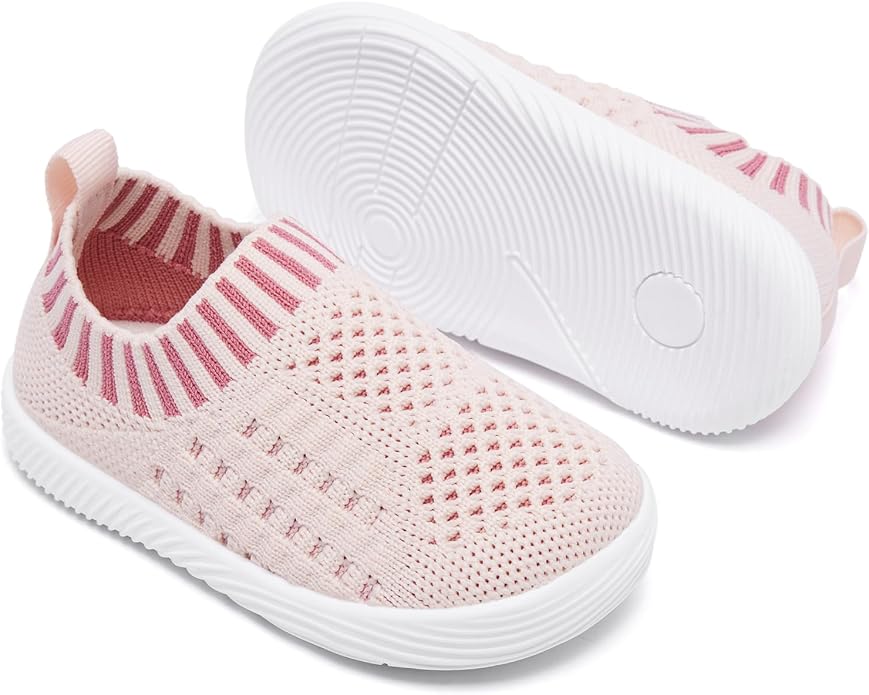 MORENDL Baby Toddler Walking Socks Non-Slip Breathable Unisex Casual Sneakers by MORENDL