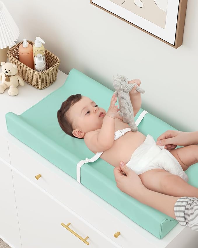 Wipeable Baby Changing Pad for Dresser and Table, Cozy Diaper Changing Pad - Image 8