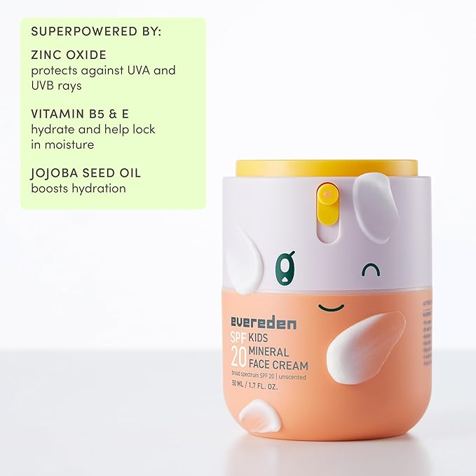Evereden Kids Face Cream, 1.7 oz. | Fragrance-Free and Kids Face Lotion - Image 6