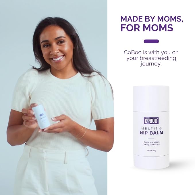 Melting Nip Balm for Sore Nipples, Baby-Friendly Postpartum Essential, - Image 9