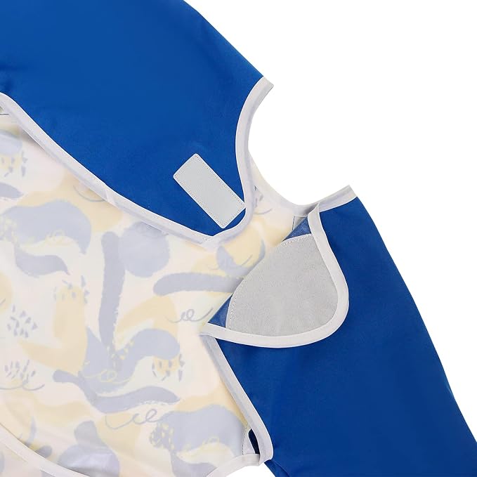 Infant Toddler Baby Waterproof Sleeved Bib, Bib - Image 3