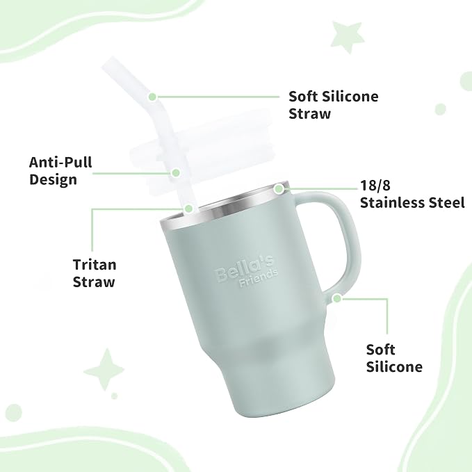 Bella's Friends Handy Mini Tumbler – Adorable 9 oz Sippy Cup - Image 4