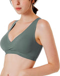 Mamaway Silky Crossover Nursing Maternity Wireless Bra, No Buckle, No Show by Mamaway