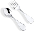 Sterling Silver Baby Spoon Fork Set Personalized Engravable | Complete by Unicornj