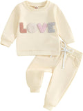 Fernvia Toddler Baby Girl Clothes 3 6 9 12 18 24 Months Fall Outfits Solid Long by Fernvia