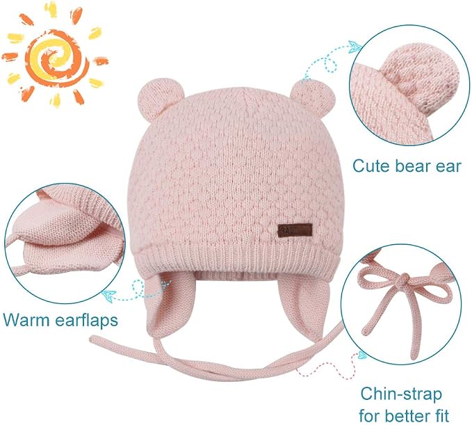 BAVST Baby Beanie Hat for Winter - Image 2