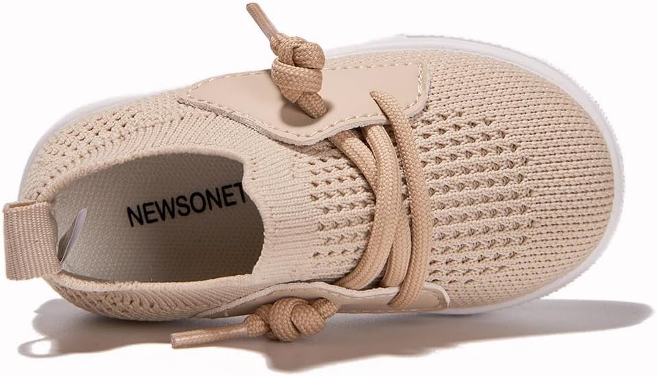 Newsonet Baby Shoes Boys Girls First Walking Breathable Non Slip Walker - Image 4