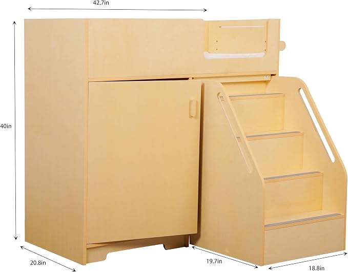 Portable Baby Changing Table Dresser - Image 2