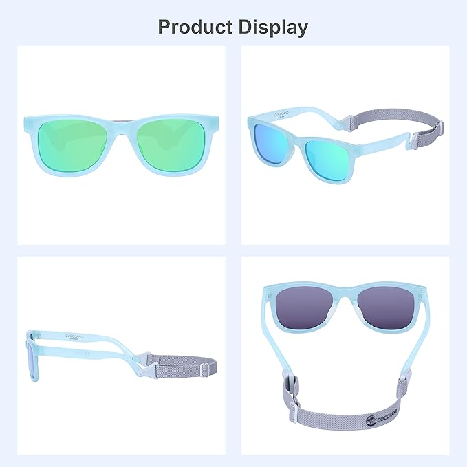 COCOSAND Flexible Baby Sunglasses - Image 7