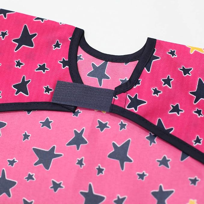 Long Sleeve Waterproof Bib for Toddlers – Feeding Smock for Baby Mealtime - Image 3