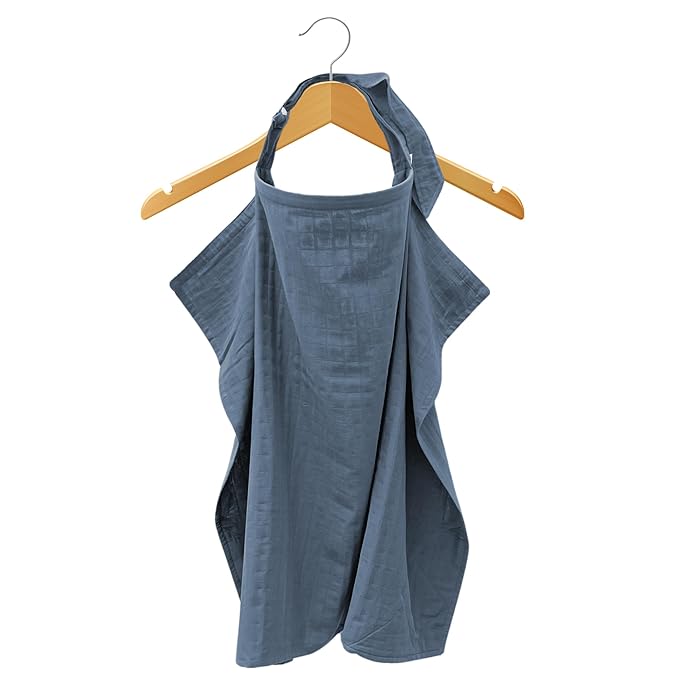 MOZAH 100% Organic Cotton Muslin Nursing Cover by mozahbabywearaccessories