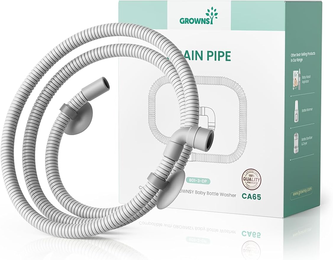 Grownsy Drain Hose 1M, Durable and Flexible by GROWNSY