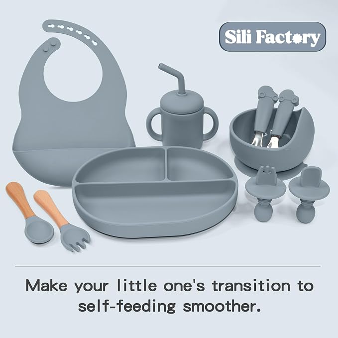 Silicone Baby Feeding Set - Image 7