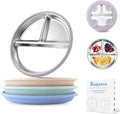 Stainless Steel Toddler Plate by Bakpoco