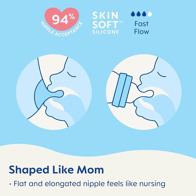 MAM Easy Active Baby Bottles 11oz, Fast Flow Skinsoft Silicone Nipple - Image 4