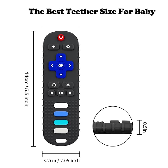 Baby Teething Toys, Food Grade Silicone Teether - Image 8