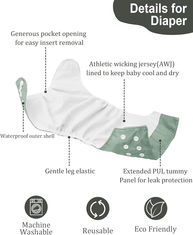 babygoal AWJ Cloth Diapers - Image 3