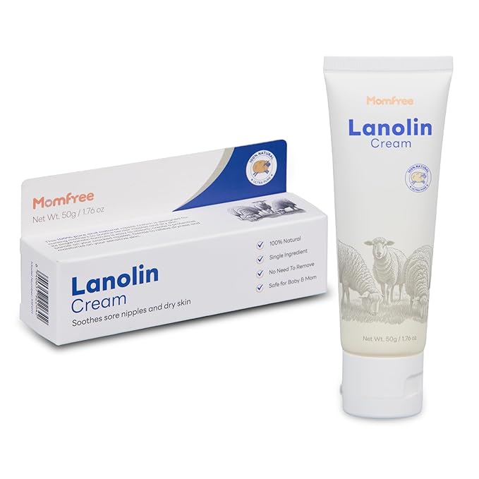 Natural Lanolin Nipple Cream: Soothing Nipples Cream Single Ingredient | by Momfree