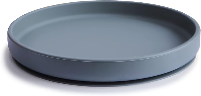 mushie Classic Silicone Suction Plate | BPA-Free Non-Slip Design - Image 2