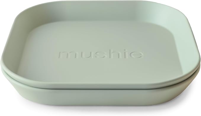 mushie Square Dinnerware Plates by mushie