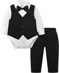 A&J DESIGN Baby Boy Suits Clothes Infant Toddler Formal Gentleman Outfits by AJDESIGN