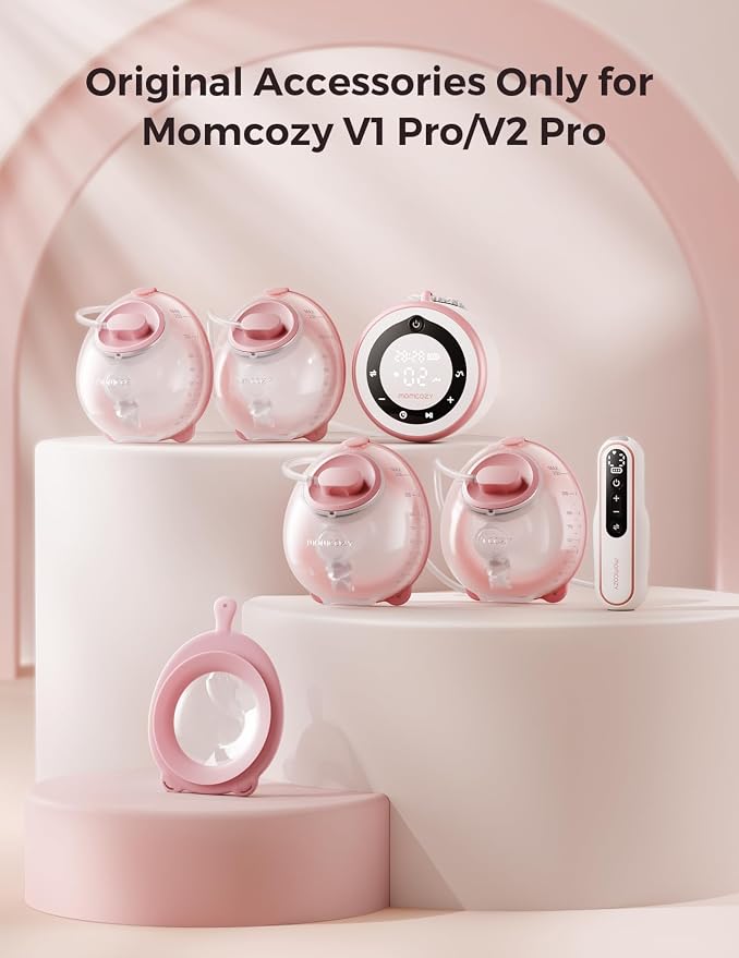 Momcozy Original V1 Pro/V2 Pro Breast Pump Replacement Accessories, - Image 3