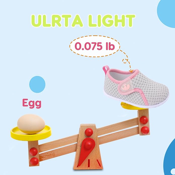 FEETCITY Baby Boys Girls First Walking Shoes Infant Sneakers Crib Shoes - Image 4