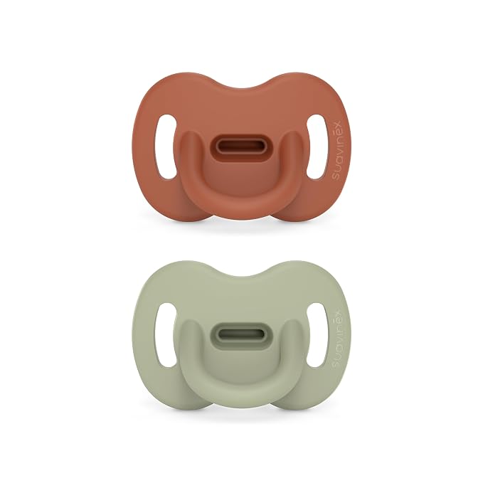 Color Essence SX PRO Silicone Baby Pacifier 2Pk, Made by Suavinex