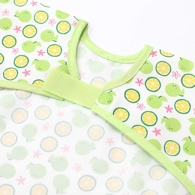Long Sleeve Waterproof Bib for Toddlers – Feeding Smock for Baby Mealtime - Image 3