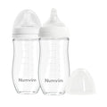 Natural Glass Baby Bottle for Breastfeeding Babies, Baby Essentials, Gentle by Numvim