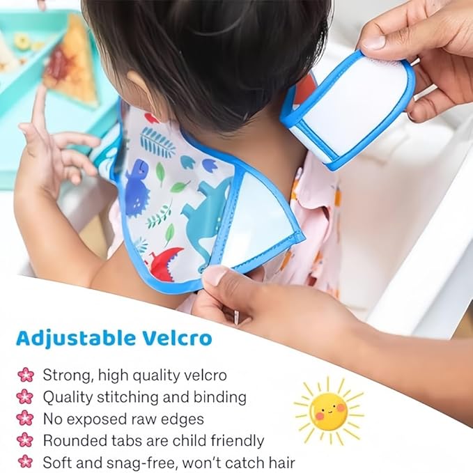 Baby bibs Waterproof Toddler bib - Image 3