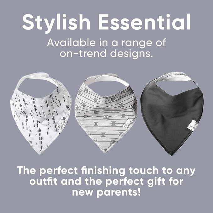 Copper Pearl 6 Pack Soft Cotton Baby Bibs - Image 6