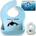Animal Silicone Bibs for Babies by SandSaltSea