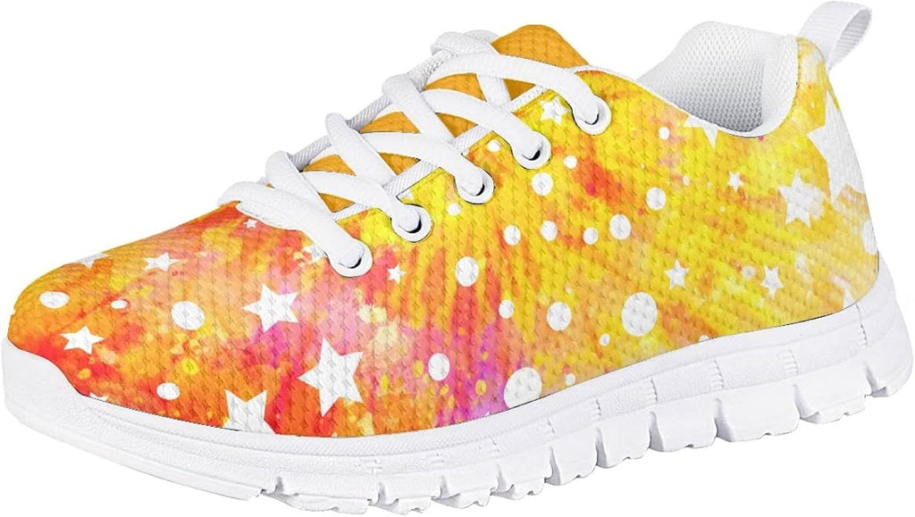 MARSVOVO First Shoes for Walking Boy Girl Athletic Lightweight Flexible Lace-up - Image 3