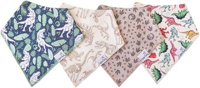 Copper Pearl Baby Bandana Bibs by CopperPearl